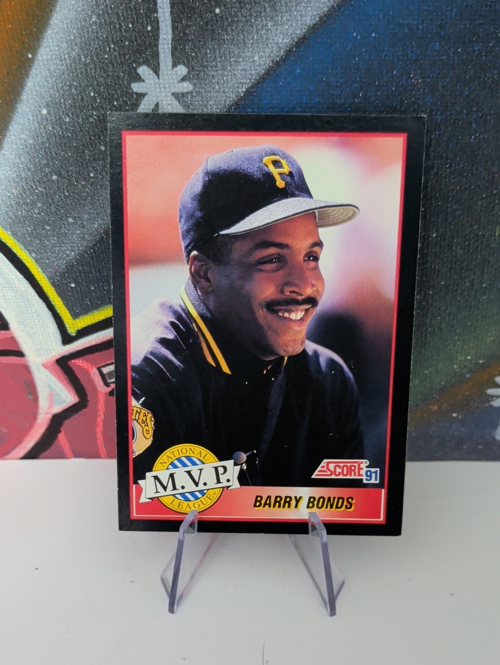 Barry Bonds 1991 Score MVP Baseball Card #876